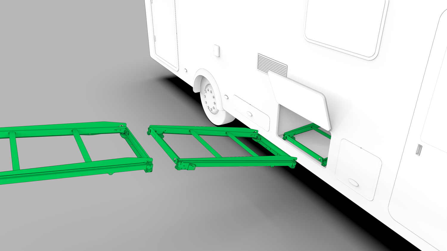 Unsere Auszüge können Sie in jedem Wohnmobil einfach nachrüsten. Unsere Anleitung zeigt Ihnen wie das geht.